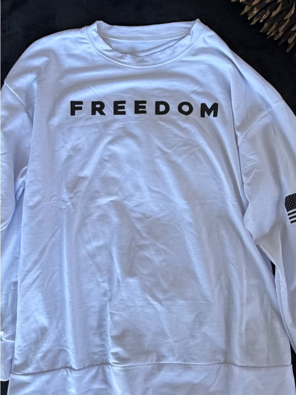 🇺🇸 Freedom Graphic Crewneck Sweatshirt Charlie Kirk 🇺🇸